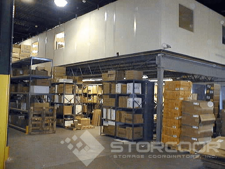 Structural Mezzanine Clear Span Design with In-plant Office above