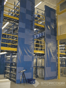 Shelving Mezzanine System for Efficient Vertical Storage Solutions