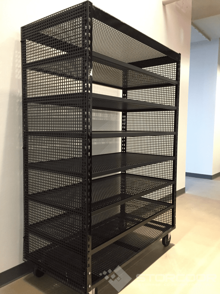 RiveTier Shelving Mobile Cart