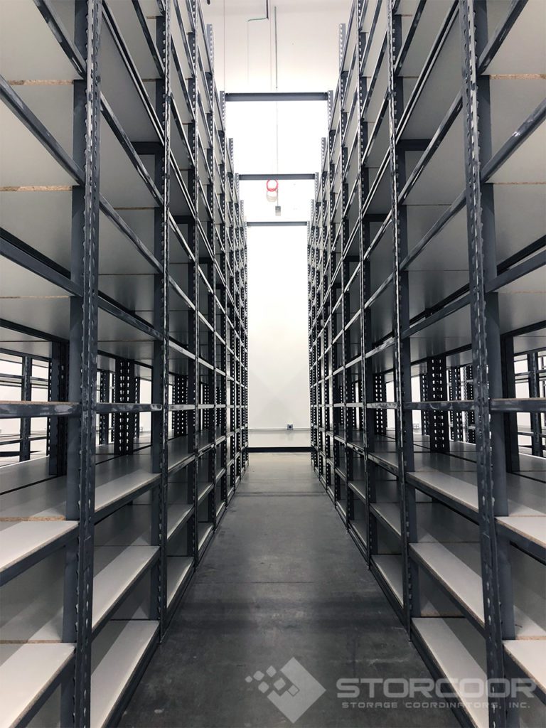 Low-Profile Rivet Style Boltless Shelving