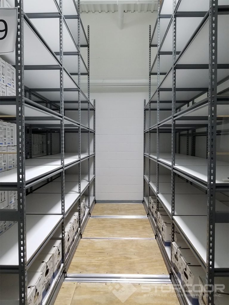 Rivetier Shelving with MCP on Mobile System